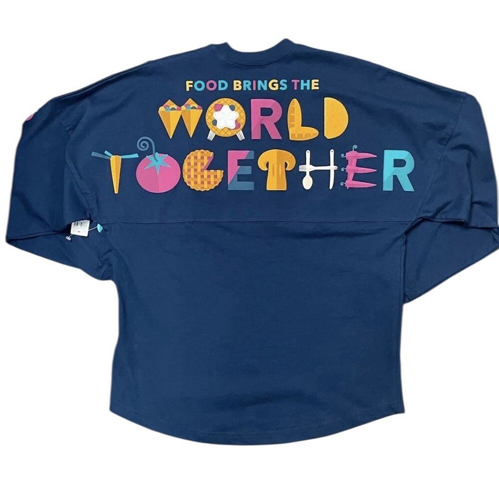 New Disney Parks Epcot‎ Food And Wine Festival 2022 Adult Spirit Jersey Medium